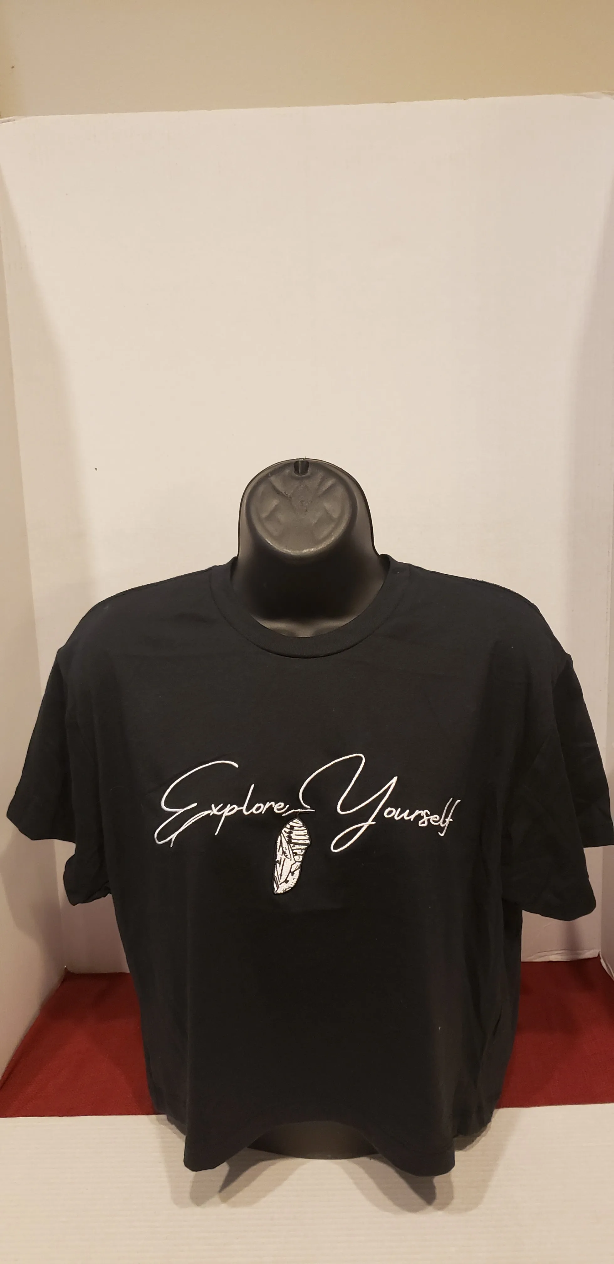 Explore Yourself Dark Blue(Dar Blue Storm)Crop Tee