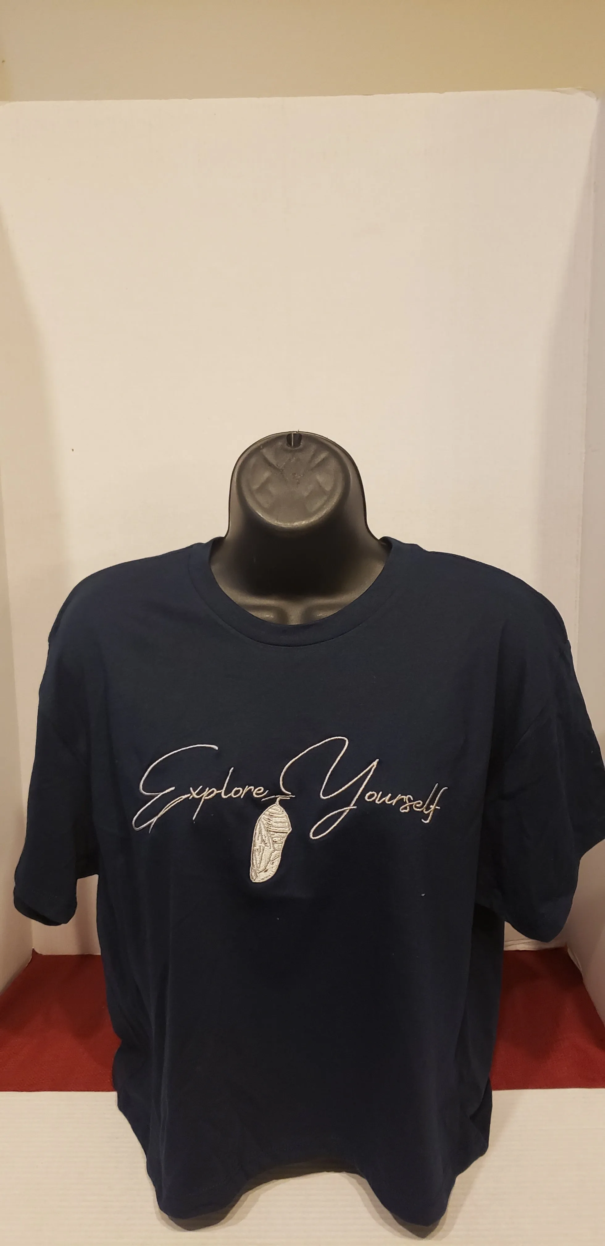 Explore Yourself Dark Blue(Dar Blue Storm)Crop Tee