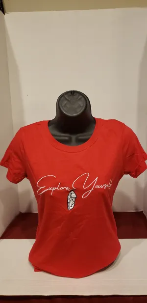 Explore Yourself White(White Storm)Tee