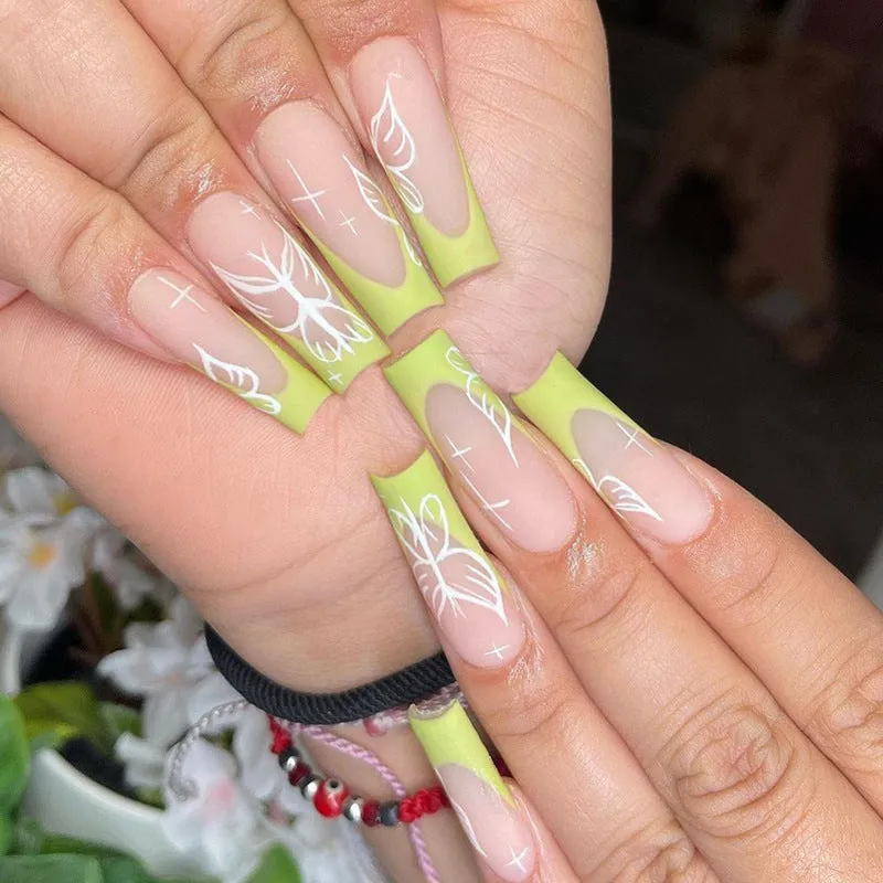 Fofosbeauty 6*24pcs Press on Nails, Artificial Acrylic Nails for Salon Quality in Seconds 04