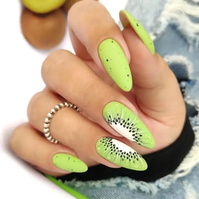 Fofosbeauty 6*24pcs Press on Nails, Artificial Acrylic Nails for Salon Quality in Seconds 04
