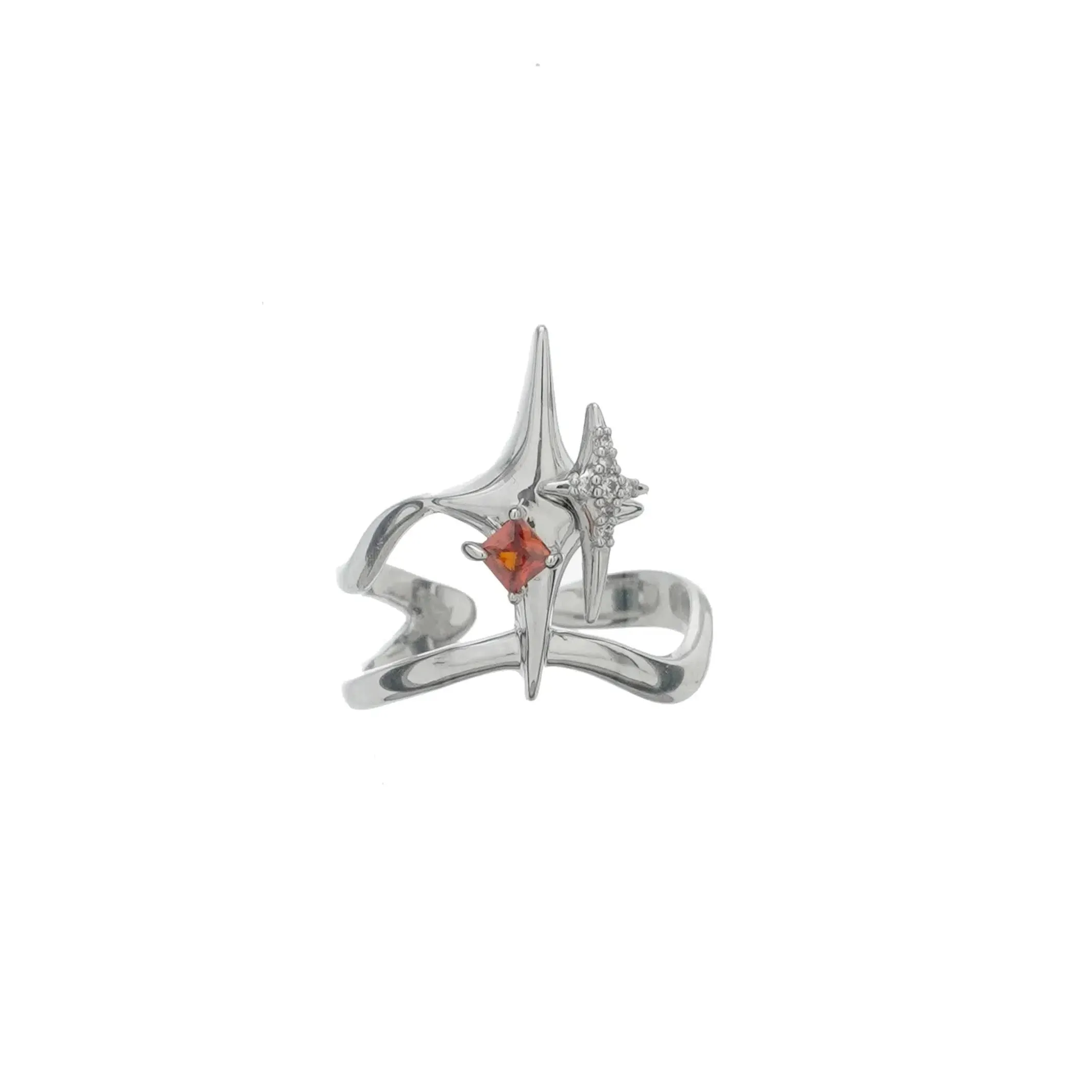 Four-Pointed Star Ring