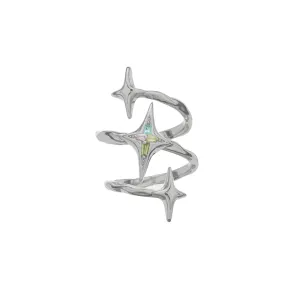 Four-Pointed Star Ring
