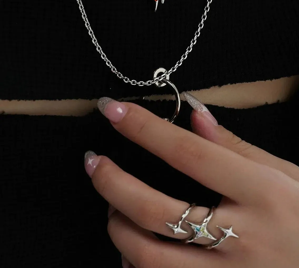 Four-Pointed Star Ring
