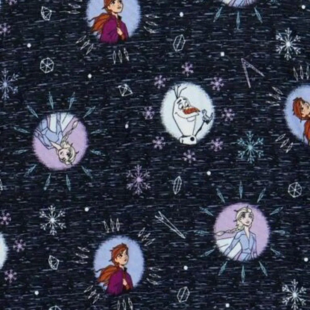Frozen Girls 3/4 Sleeve Girls Dresses, 2-Pack