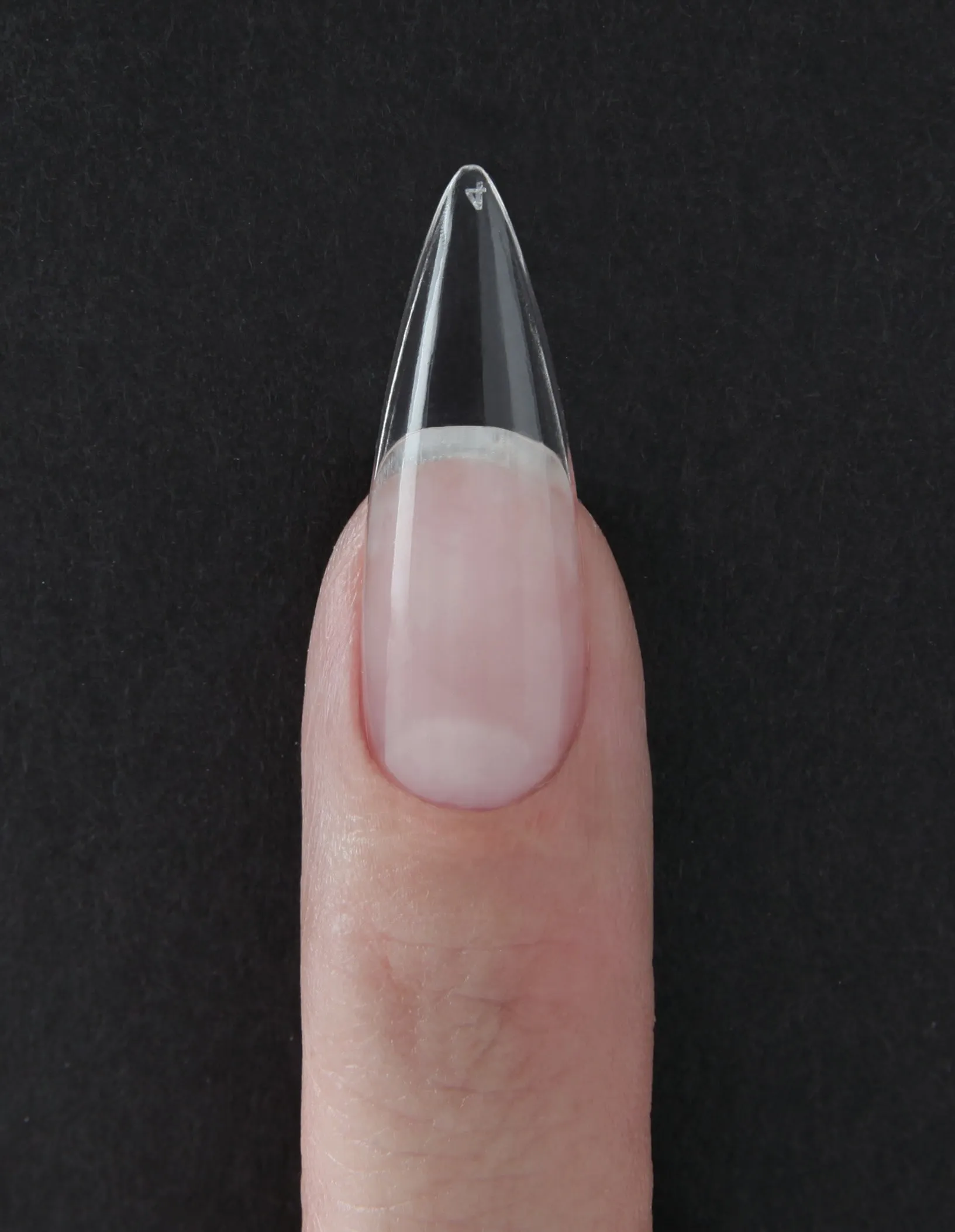 Full Coverage Nail Tips - Assorted Nude Stiletto - 360 Count