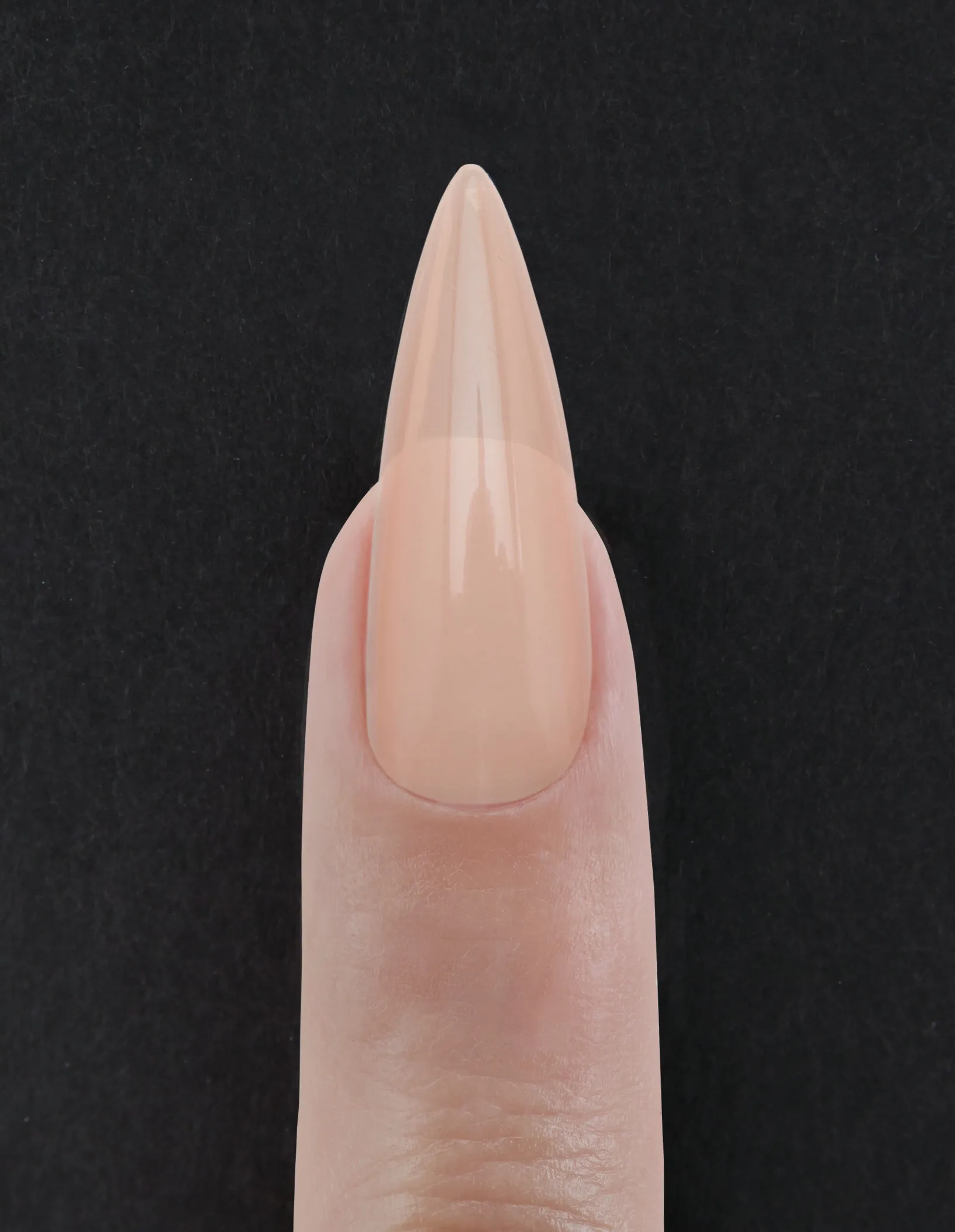 Full Coverage Nail Tips - Assorted Nude Stiletto - 360 Count