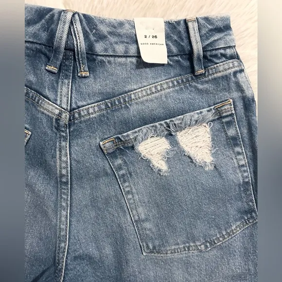 Good American Good 90’s Bermuda Shorts