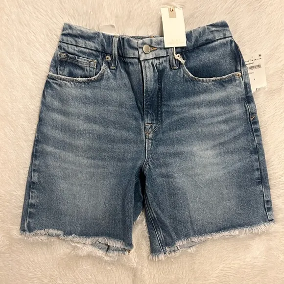 Good American Good 90’s Bermuda Shorts
