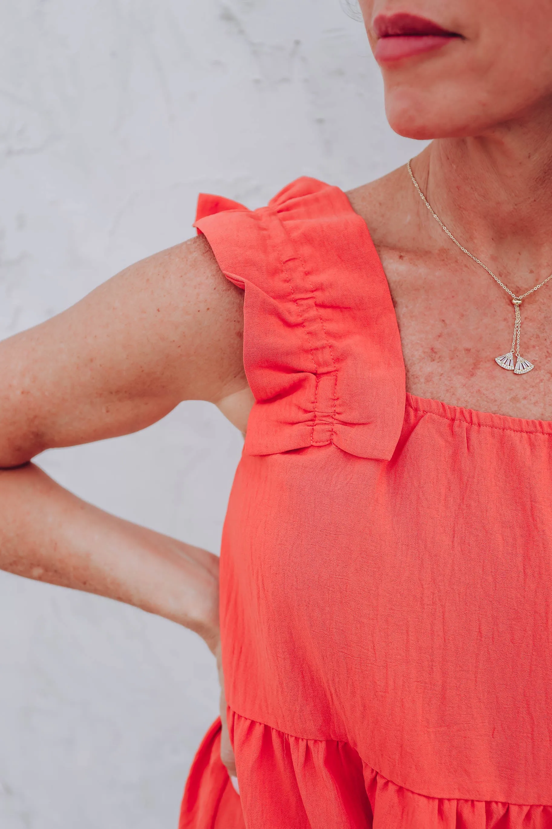 Happily Ruffled Chiffon Blouse