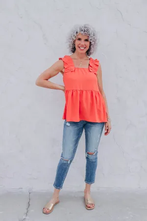 Happily Ruffled Chiffon Blouse
