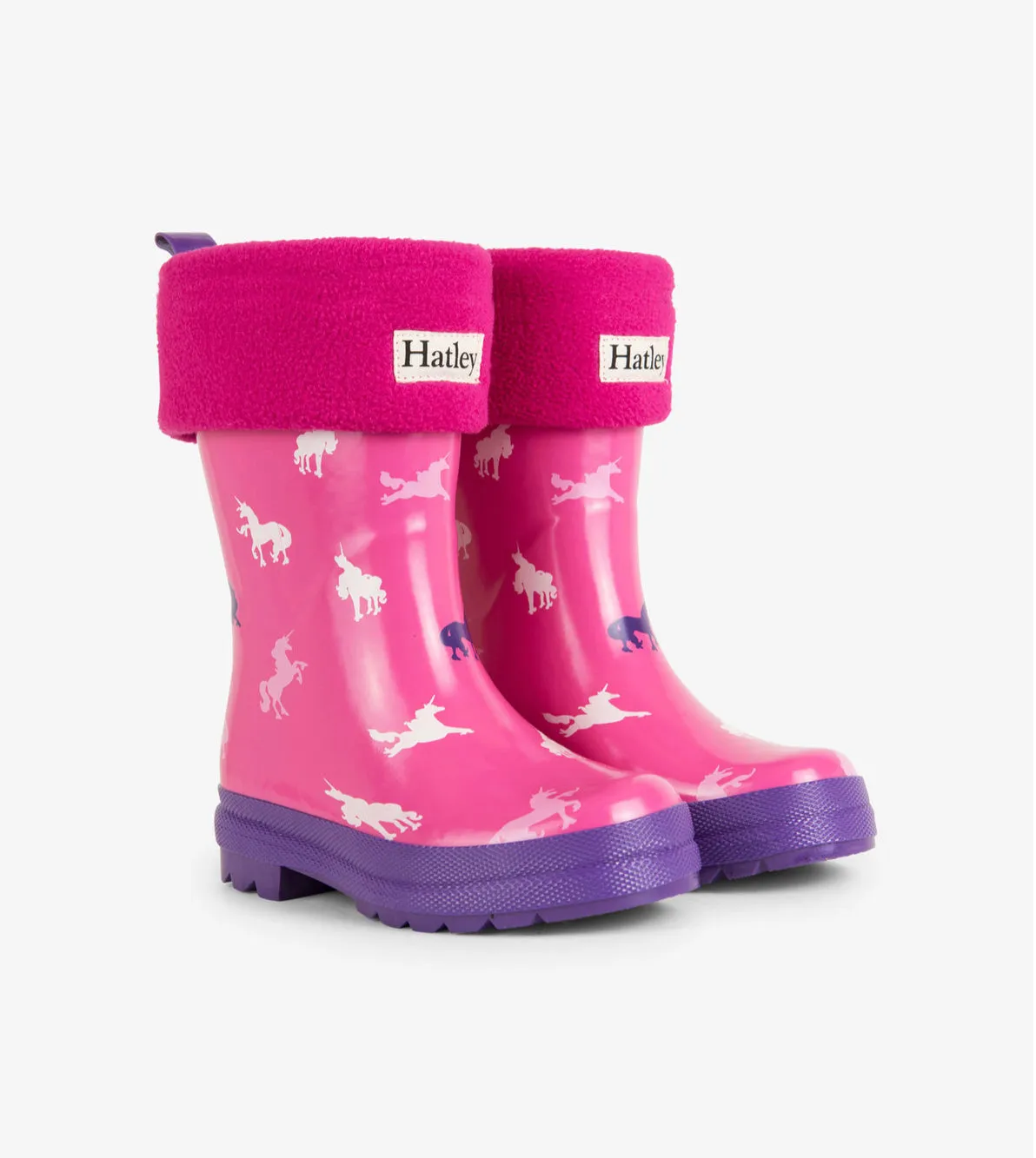 Hatley Welly Socks F18mlk1368 Magenta