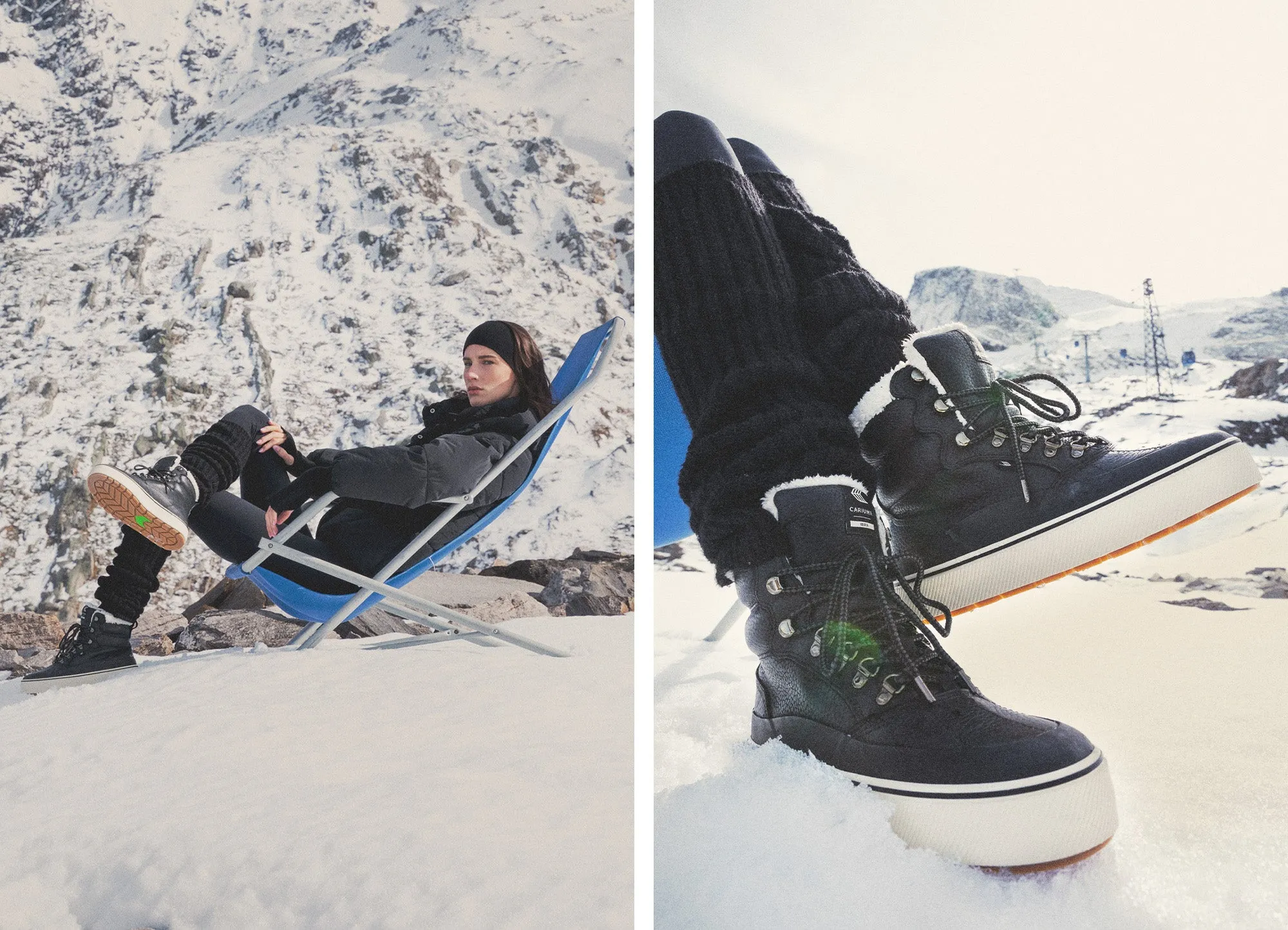 IBIRA Black Nubuck Boot Women