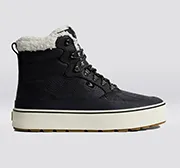 IBIRA Black Nubuck Boot Women