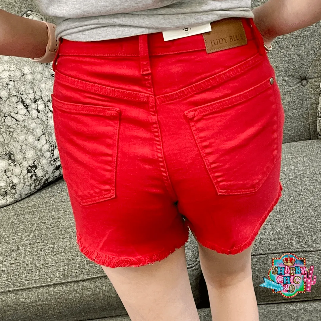 Judy Blue Shorts - Red