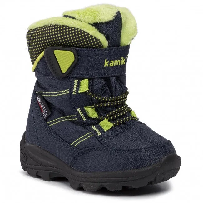 Kamik Stance- Navy/Yellow