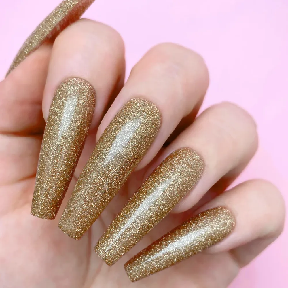 KIARA SKY / All-in-One Dip Powder - Dripping In Gold DM5017 2oz.