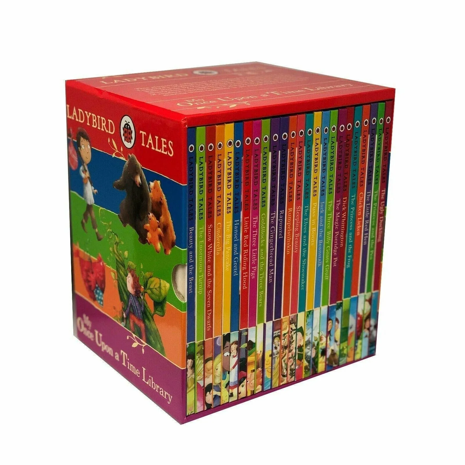 Ladybird Tales My Once Upon A Time Library Children Classics Collection 24 Books Box Gift Set