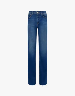 L'agence Scottie Wide Leg Jeans in Hasting