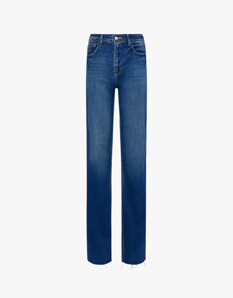 L'agence Scottie Wide Leg Jeans in Hasting