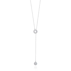 LASSO SILVER SINGLE LONG NECKLACE FILIGREE