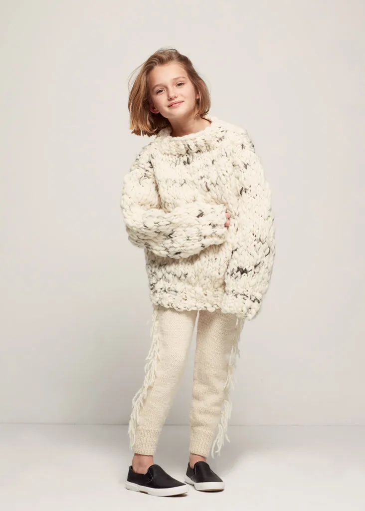 LINA PANTS - WINTER SNOW