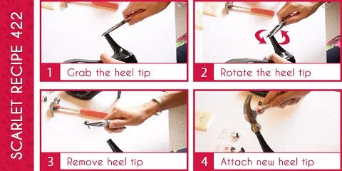 Long Nose Pliers: Stiletto Heel Tip Replacement Dowel Shoe Repair Tool by Scarlet