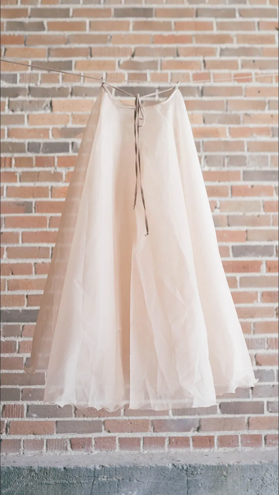 LuckyLeo Athena Silk Organza Skirt