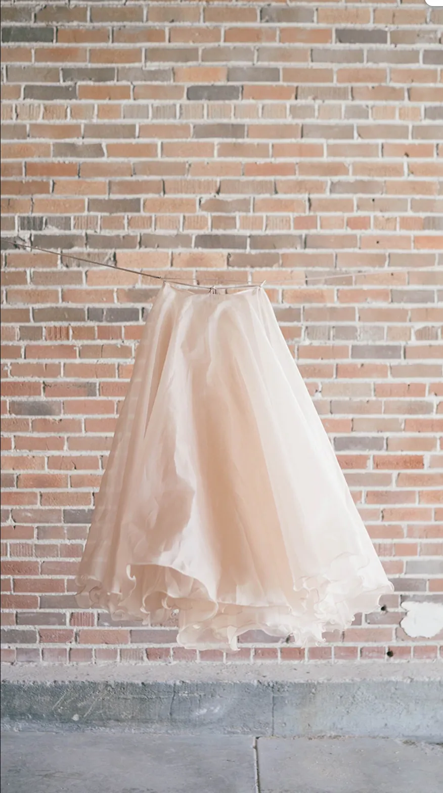 LuckyLeo Athena Silk Organza Skirt