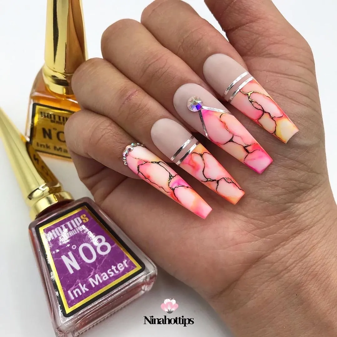 Marble Wand Nail Brush
