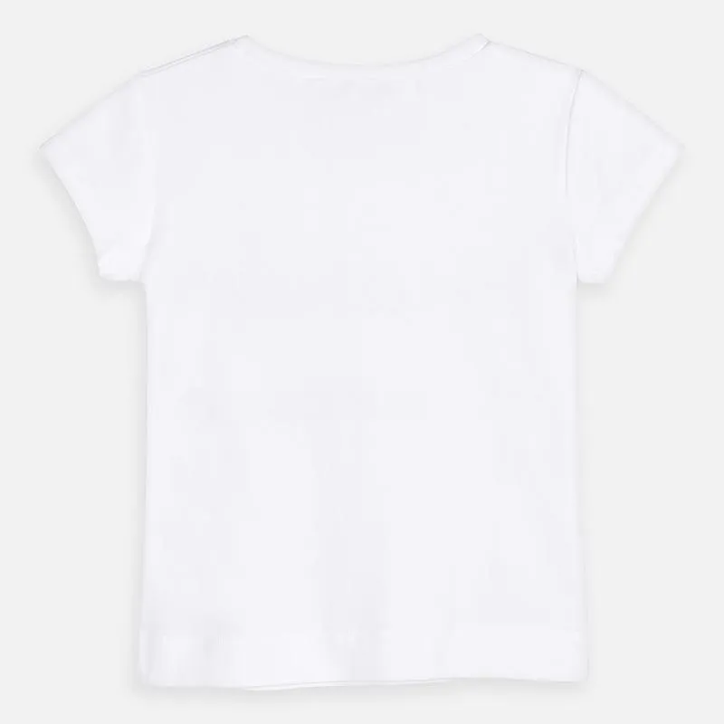 Mayoral 'Summer Begins' White T-Shirt