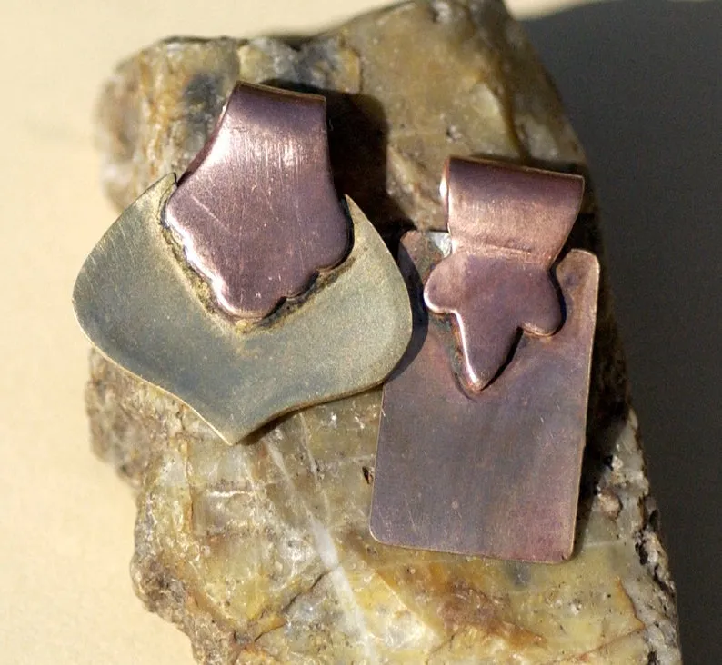 Metal Bail Finding - Diamond Bail Blank