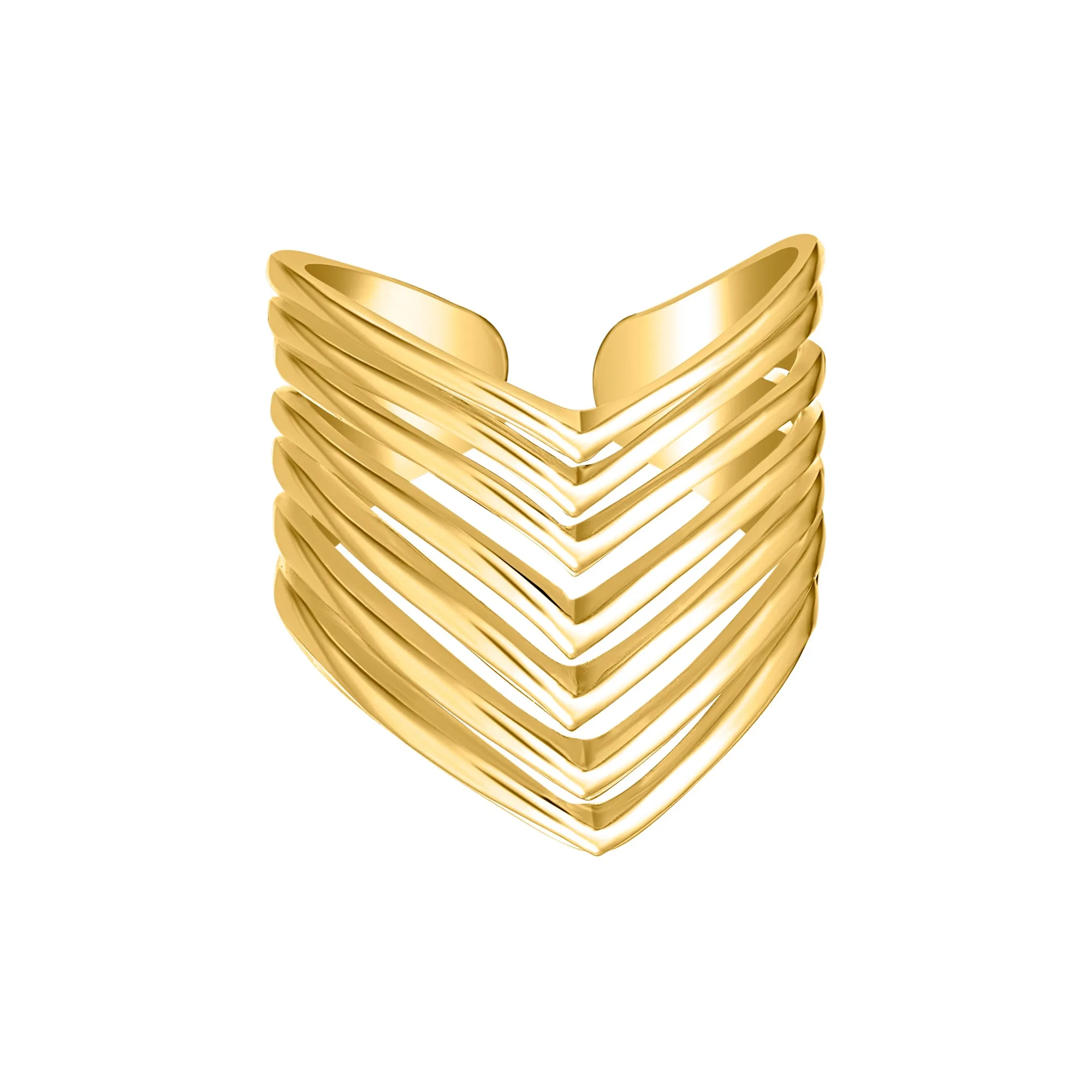 MIGRANT RING gold plated