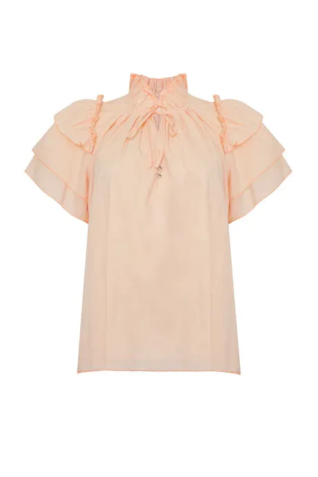 MILLIE TOP- BLUSH