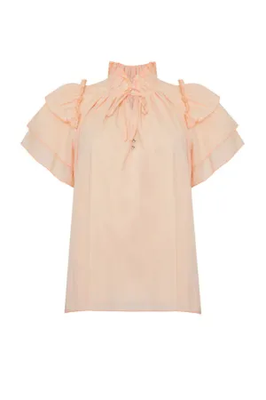 MILLIE TOP- BLUSH