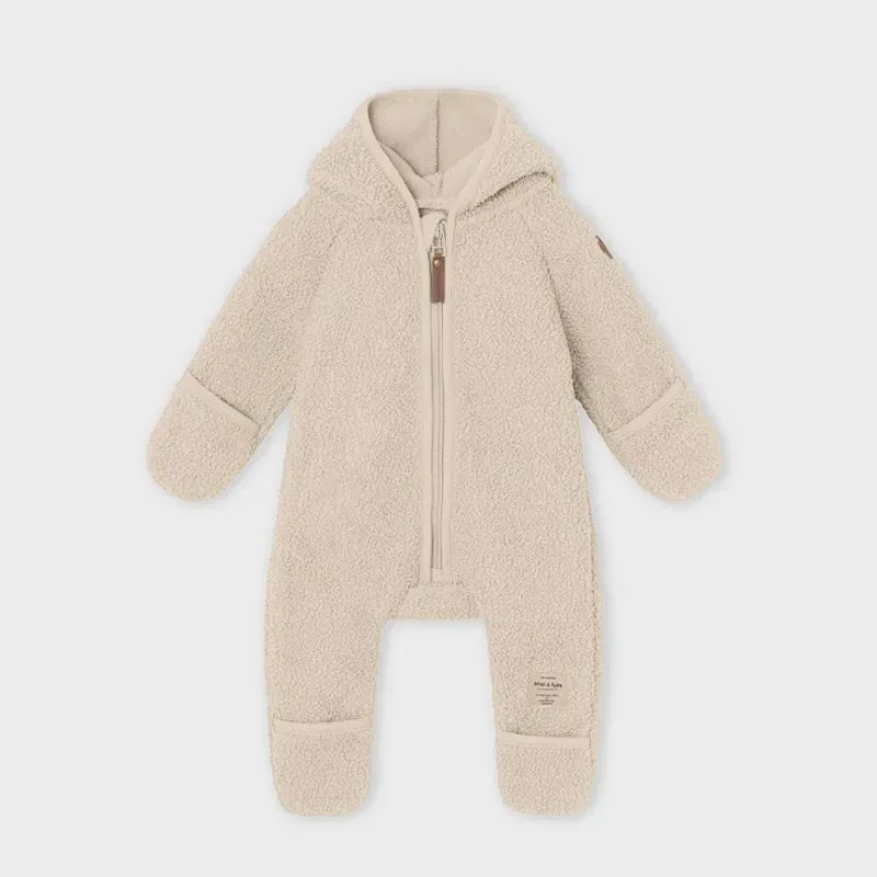 MINI A TURE - Adel Teddy Jumpsuit - Sand Dollar