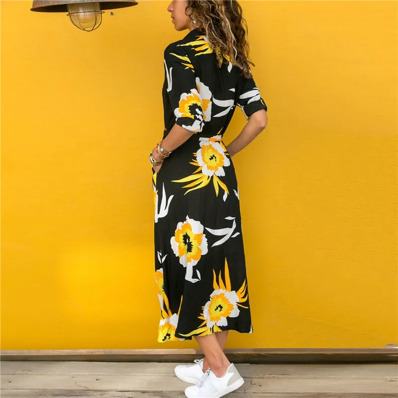 Mustard Life Dress