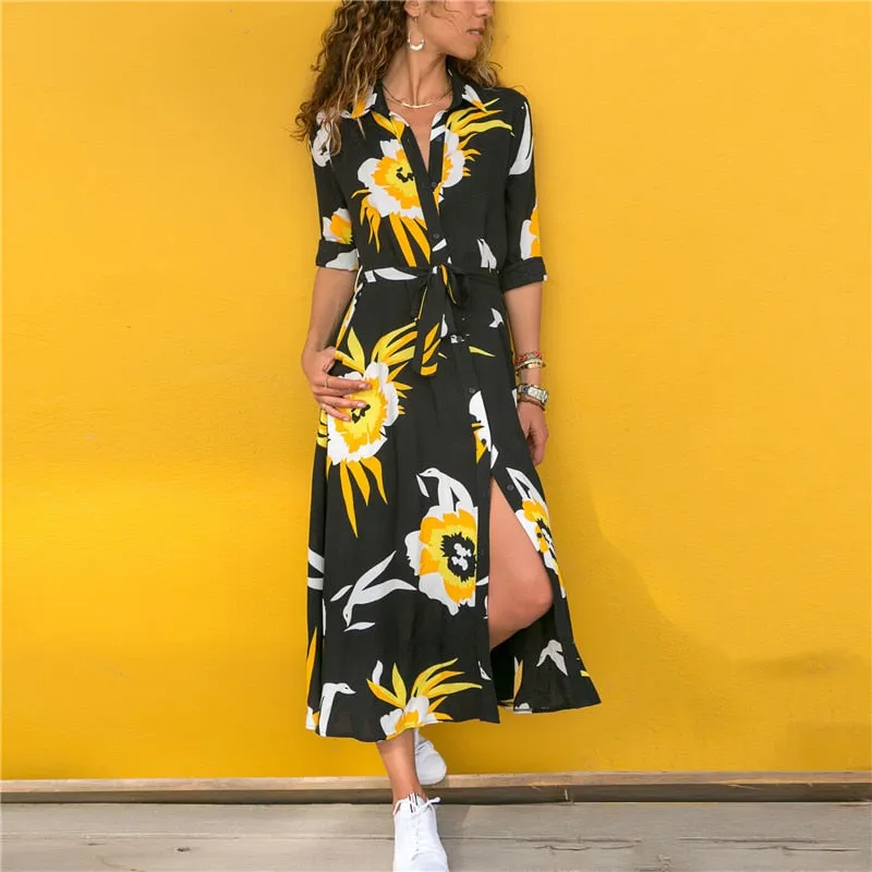 Mustard Life Dress