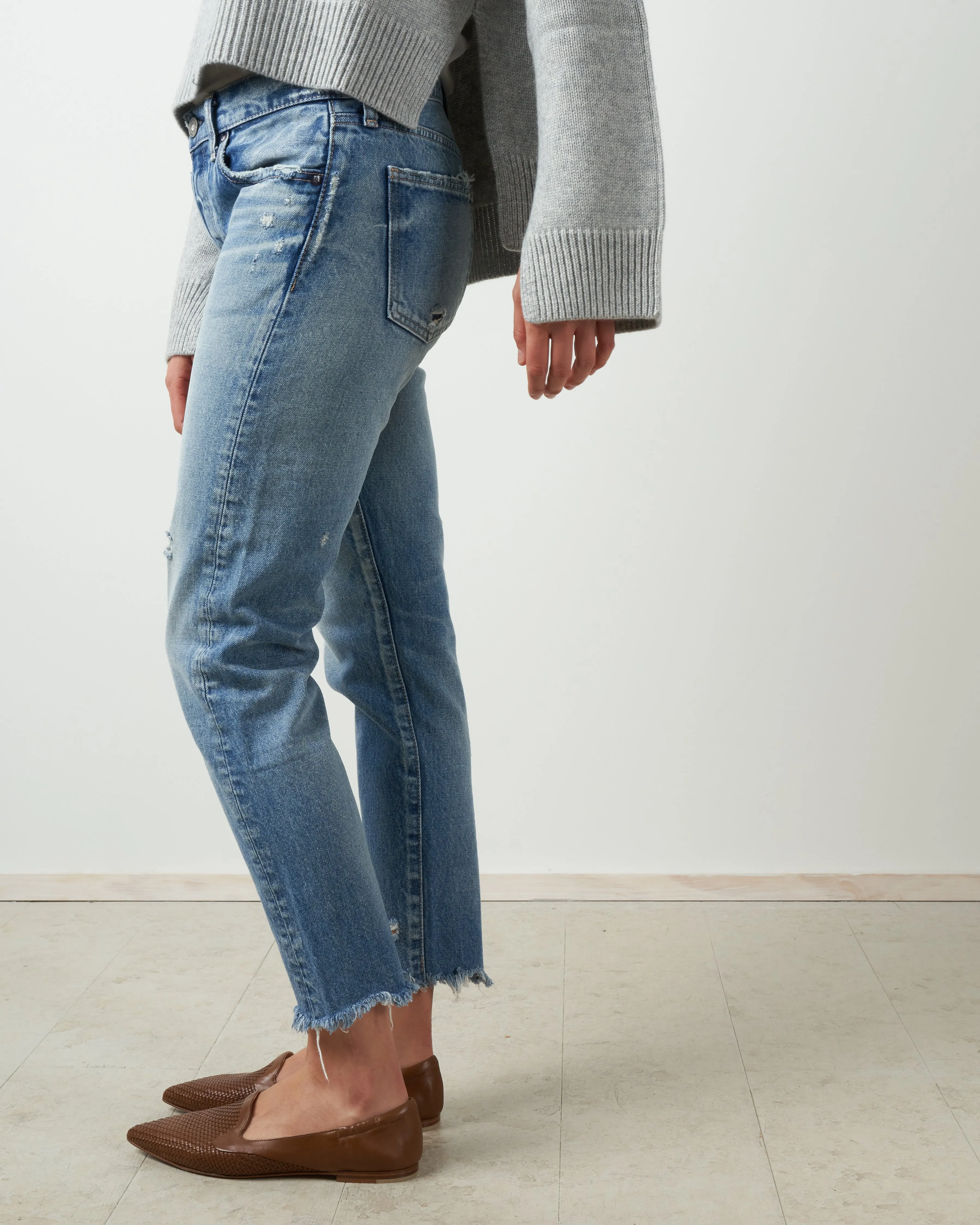 mv kelley tapered jean - light blue