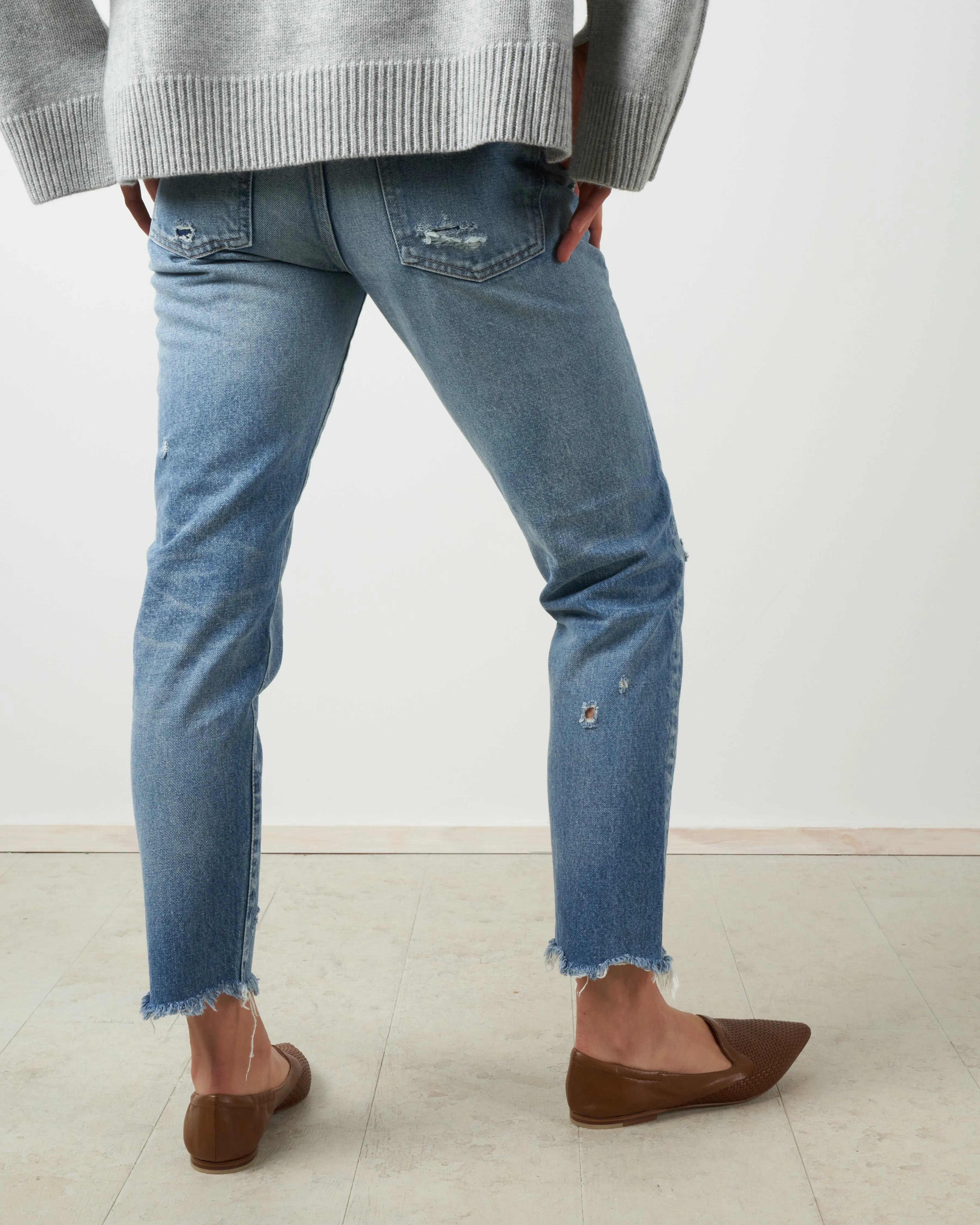 mv kelley tapered jean - light blue