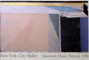 New York City Ballet 1988  by Richard Diebenkorn