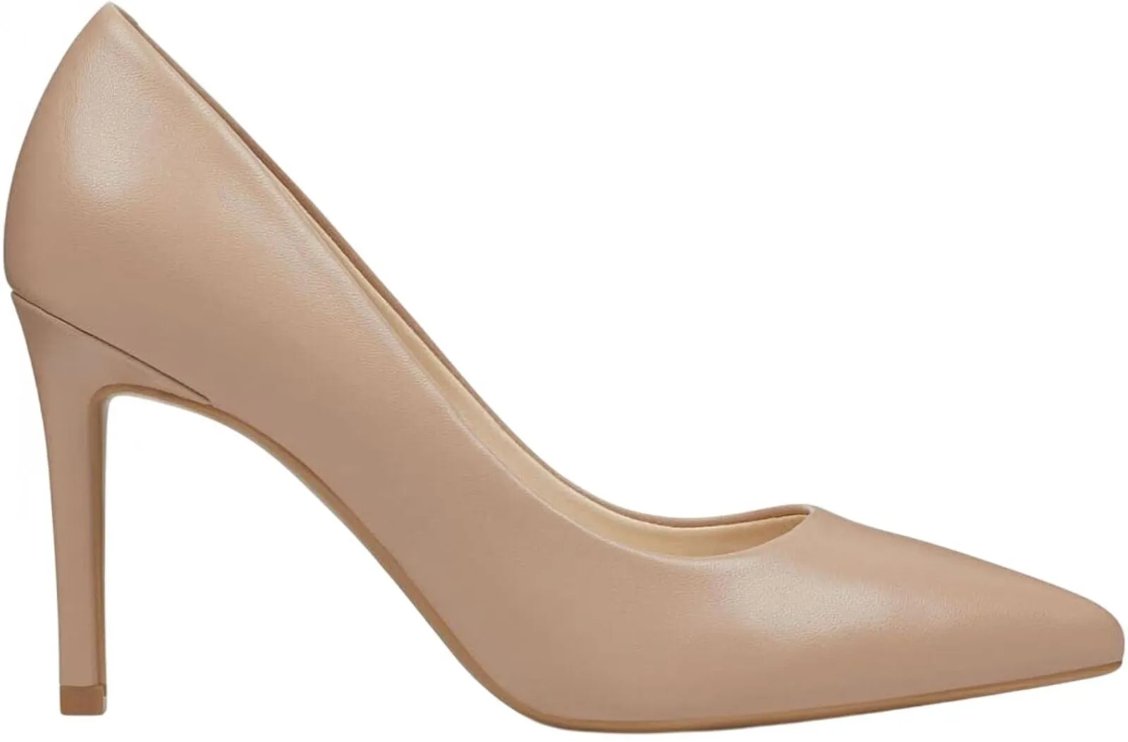 Nine West Women's Stiletto Heels Etta Pumps ETTANUDE Tan Brown 6.5M