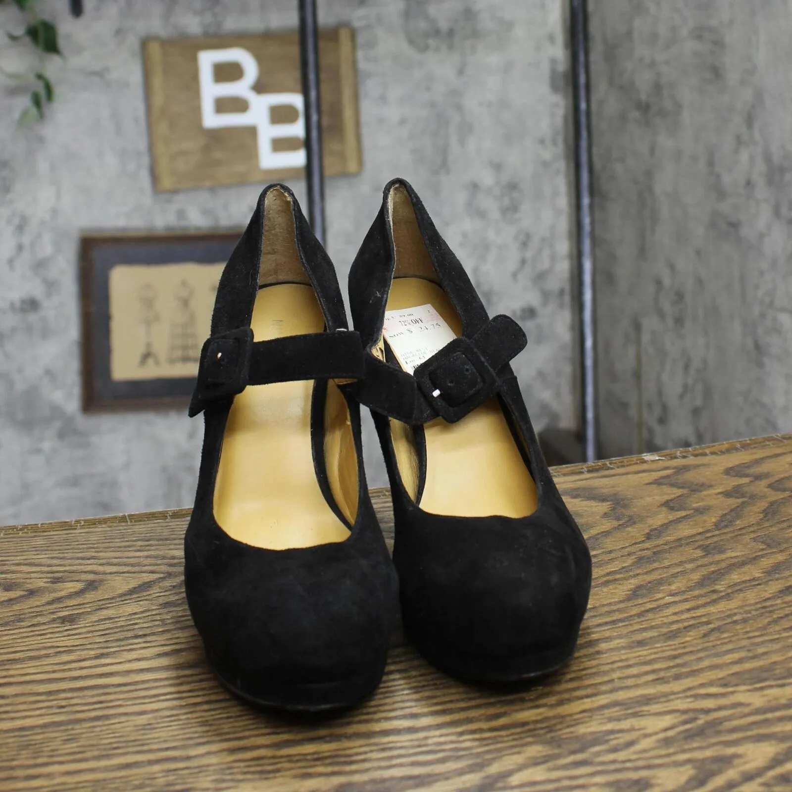 Nine West Womens Stiletto Suede Heels 1678b0964af61a Black 7M