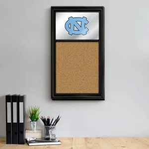 North Carolina Tar Heels: Mirrored Cork Note Board