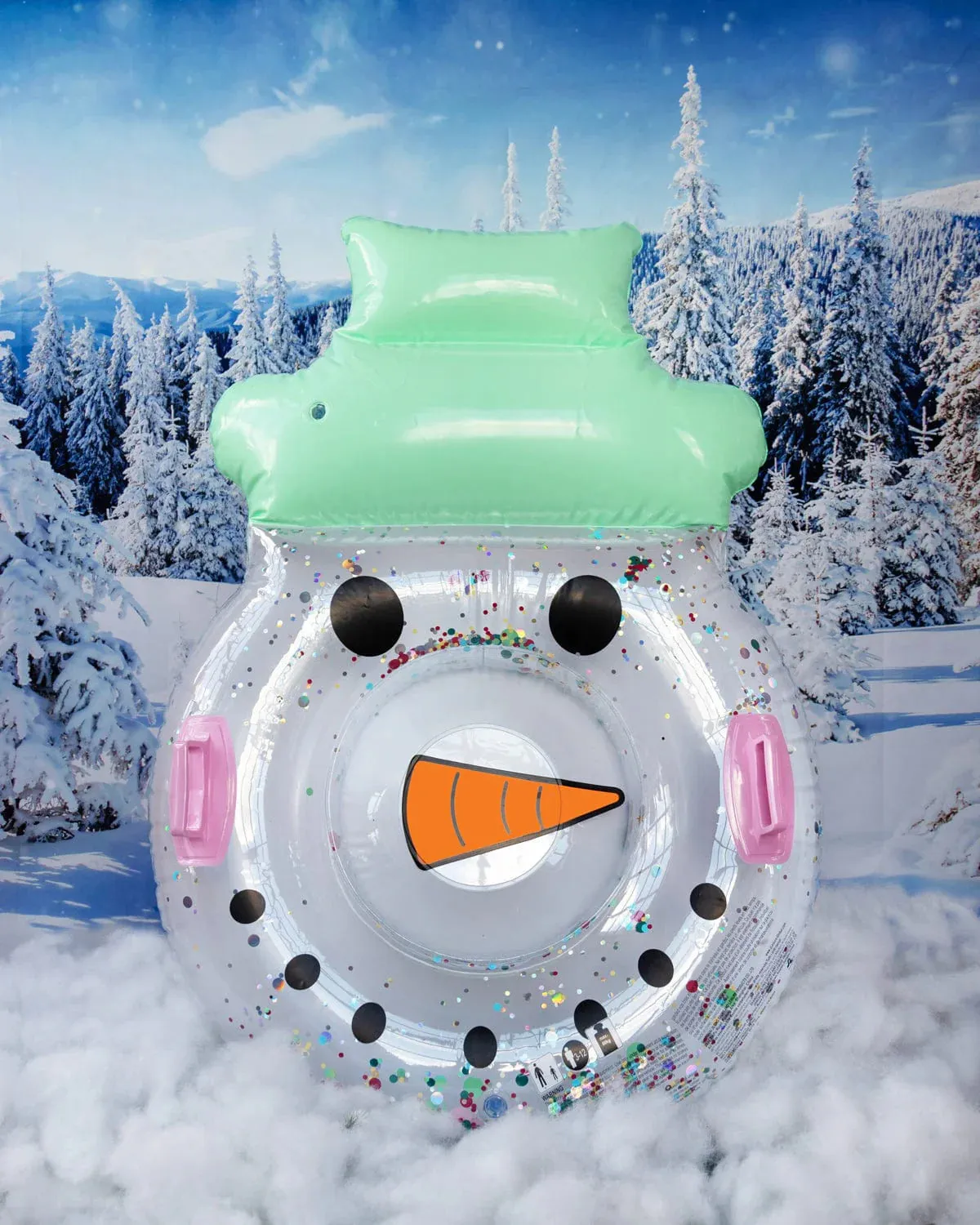 Packed Party Mr Snowman Inflatable Snow Tube