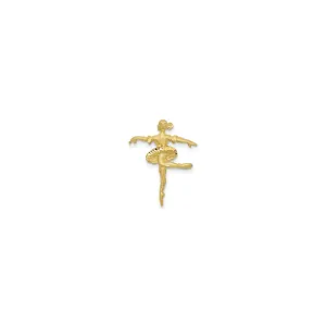 Pirouetting Ballerina Pendant (14K)