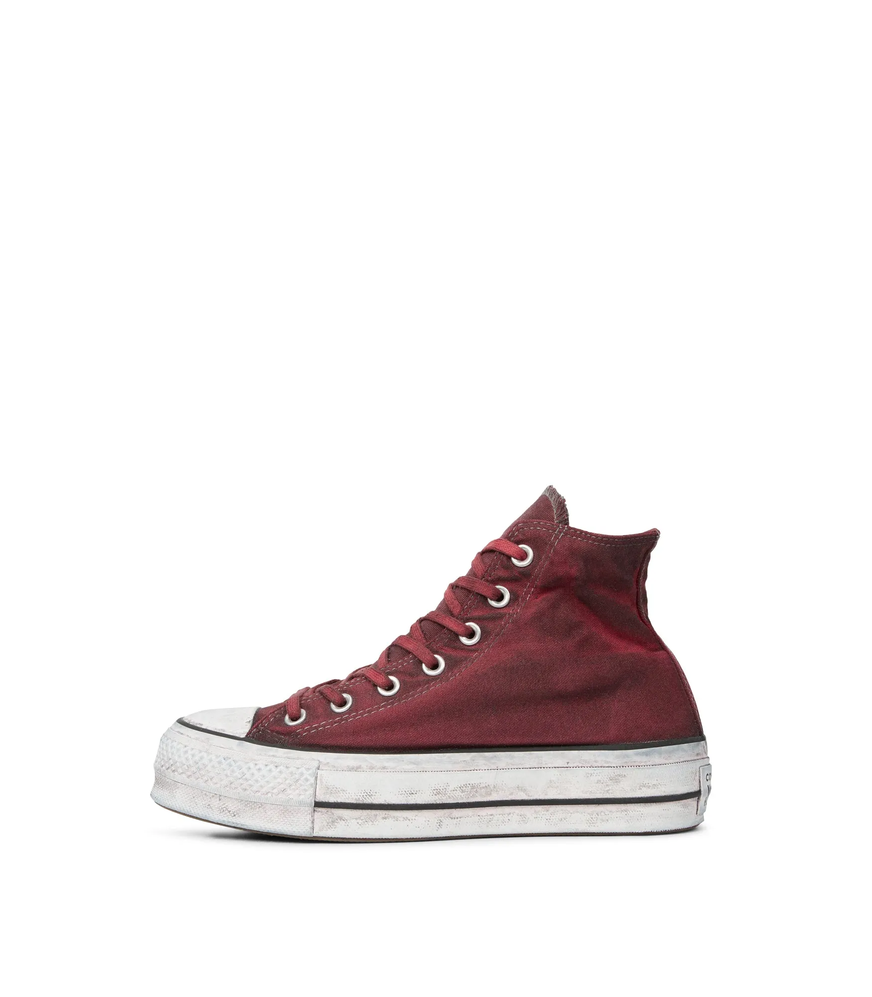 PLATFORM Ctas Lift Canvas LTd High - Rust Marroon