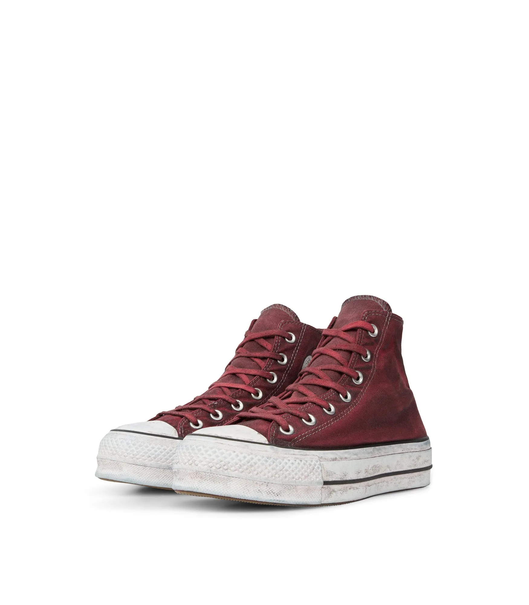 PLATFORM Ctas Lift Canvas LTd High - Rust Marroon