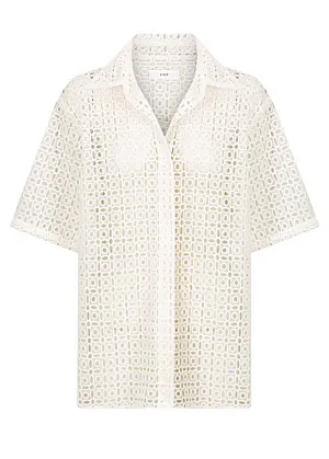 Pointed Collar Shirt