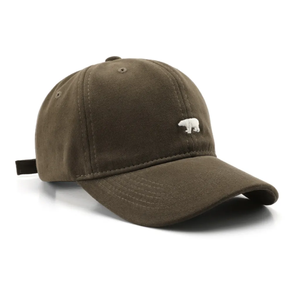 Polar Bear Embroidered Hat